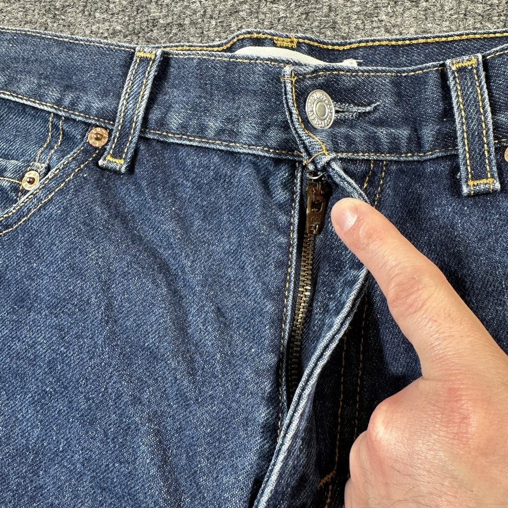 Levis 517 Jeans Mens 29x32 Blue Denim Cowboy Western Bootcut Rodeo Vintage Y2K - Picture 6 of 12